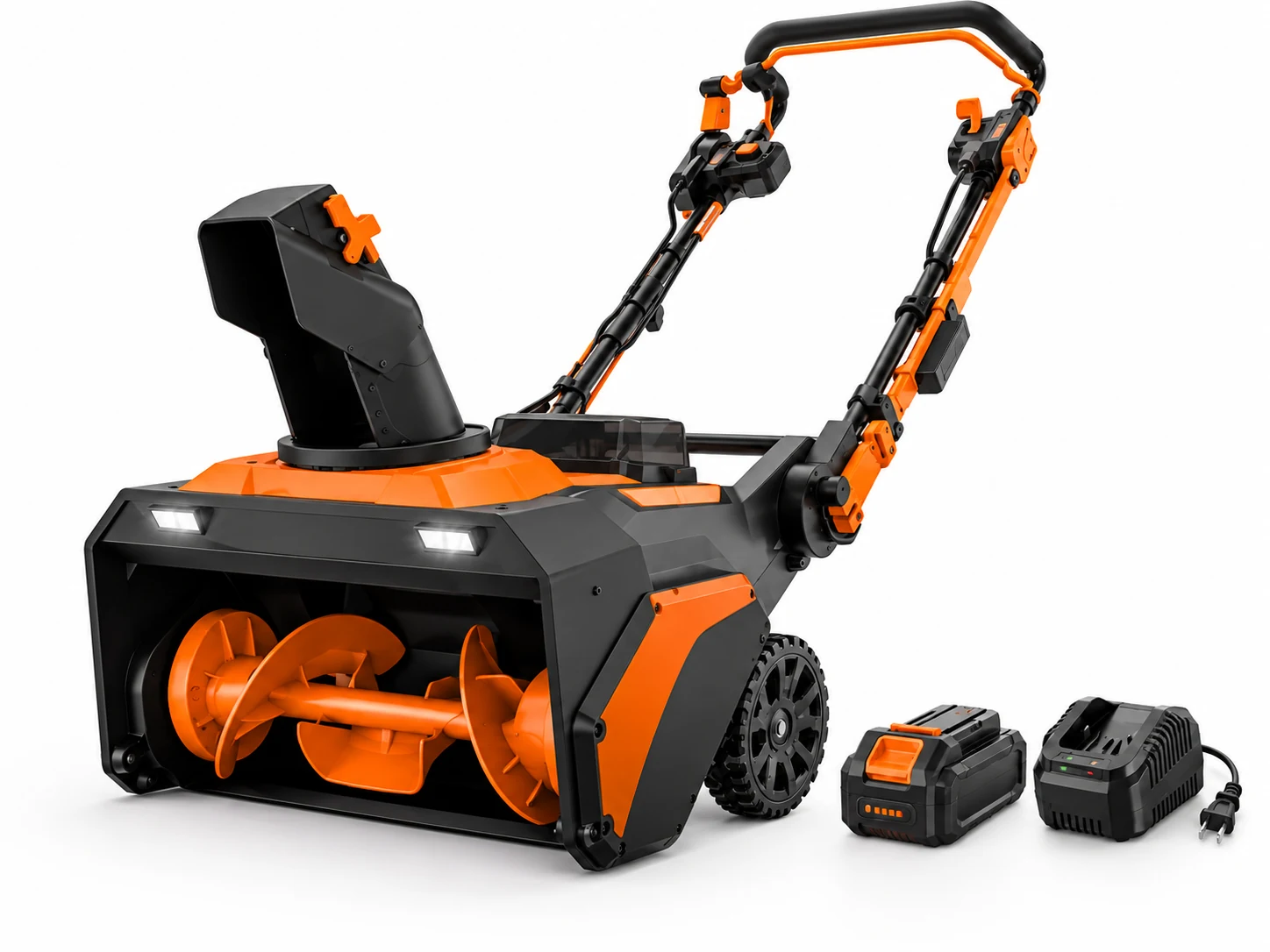 Snow Joe X20 10-inch Dual-Battery Winter Kit